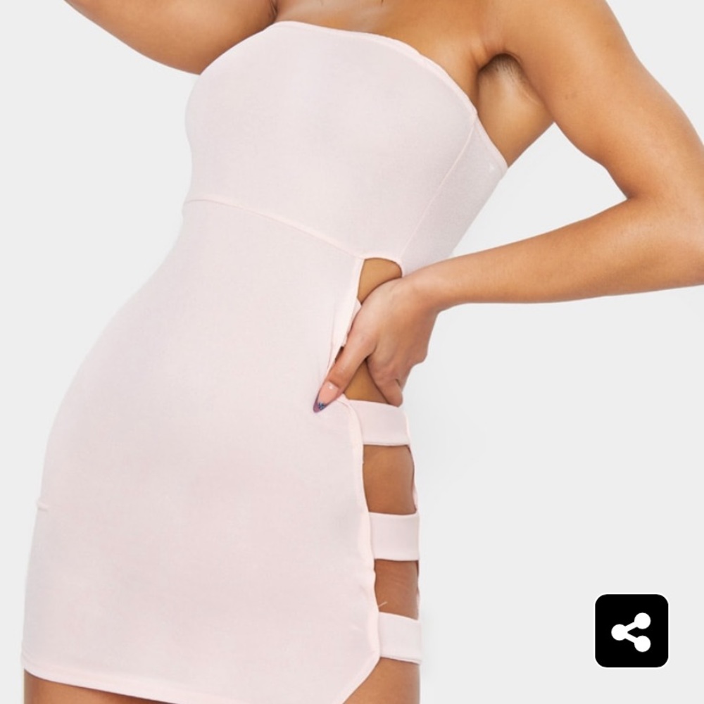 Nude Bodycon Dress